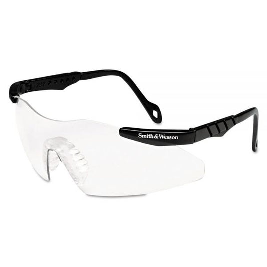 Smith & Wesson Magnum 3G Safety Eyewear, Black Frame, Clear Lens