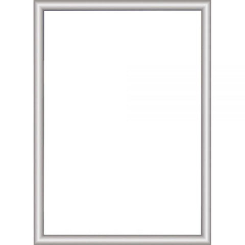 Deflecto Wall-Mount Display Frame 19.13" x 25.25" Frame Size - Holds 18" x 24" Insert - Rectangle - Vertical, Horizontal - Satin - Front Loading, Anti-glare, Dust Resistant, Debris Resistant - 1 Each - Aluminum - Clear, Silver