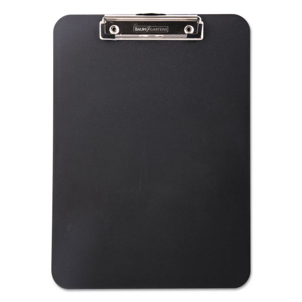 Mobile OPS Unbreakable Recycled Clipboard, 0.5" Clip Capacity, Holds 8.5 x 11 Sheets, Black