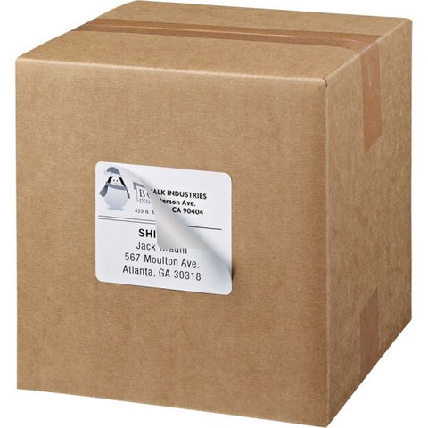 Avery Shipping Labels w/ TrueBlock Technology, Laser Printers, 3.33 x 4, White, 6/Sheet, 100 Sheets/Box