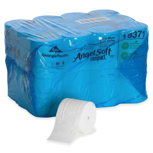 Angel Soft PS 2 Ply Toilet Paper 2 Ply - 720 Sheets/ Roll - 36 Rolls/ Carton