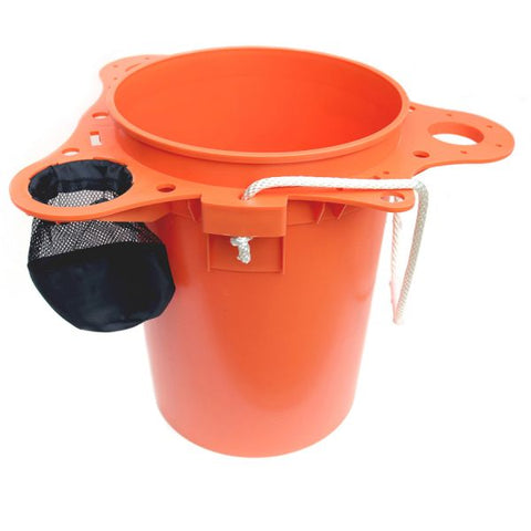 My Bucket Extreme Bucket 22 quart - Plastic - Orange - 1 Each