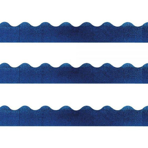 TREND Terrific Trimmers Sparkle Border, 2.25" x 39", Blue, 10/Set