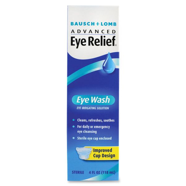 Bausch + Lomb Eye Wash 4 oz Size