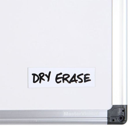 MasterVision Dry Erase Magnetic Tape Roll, White, 1" x 50 Ft.