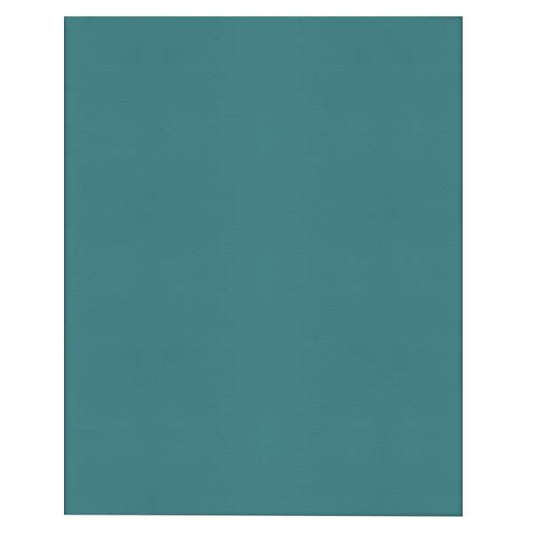 2-Pocket Textured Paper Folders, Teal, Pack Of 10