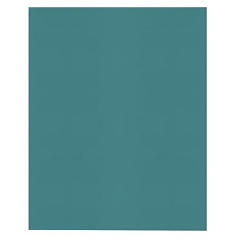 2-Pocket Textured Paper Folders, Teal, Pack Of 10