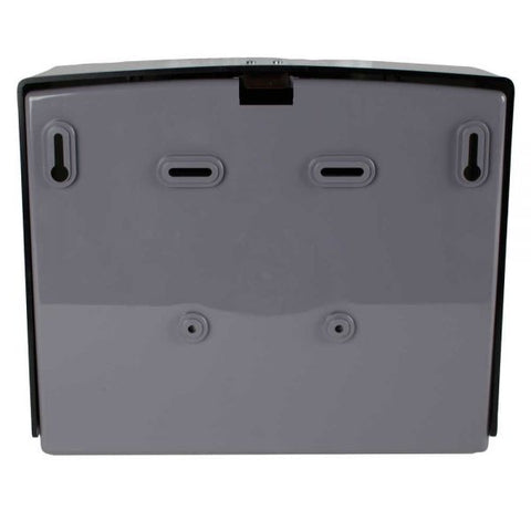 Scottfold Folded Towel Dispenser, 10.75 x 4.75 x 9, Black