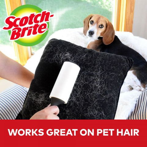 Scotch-Brite Lint Roller, 56 Sheets/Roller