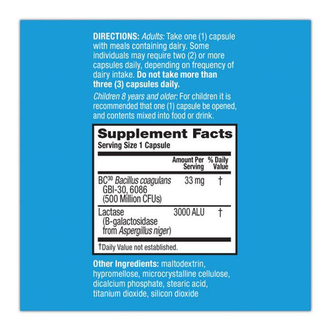 Digestive Advantage Lactose Defense Formula, 96 Count