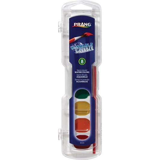 Prang Watercolors 8 Assorted Colors - Paintbrush