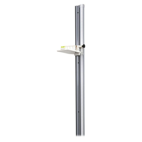 Health o Meter Wall-Mounted Height Rod 55.5" Length 5" Width - 1/16 Graduations - Imperial, Metric Measuring System - 1 Each