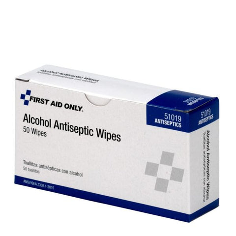 PhysiciansCare by First Aid Only First Aid Alcohol Pads, 50/Box