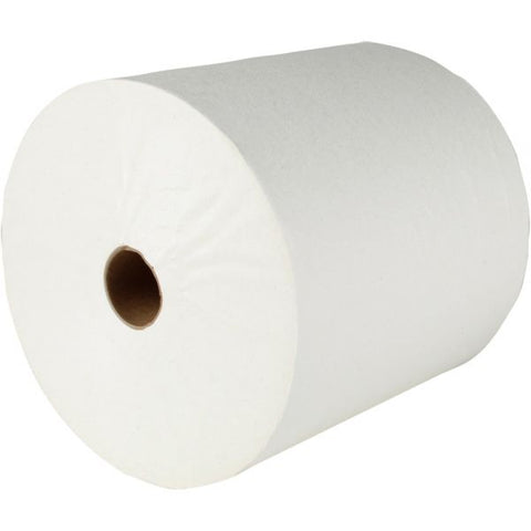 Scott Hard Roll Paper Towels, 8 x 800 ft, 1-Ply, White, 12 Rolls/Carton