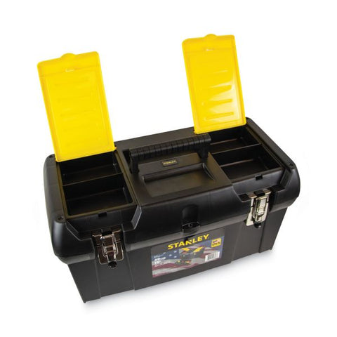 Stanley Series 2000 Toolbox w/Tray, Two Lid Compartments