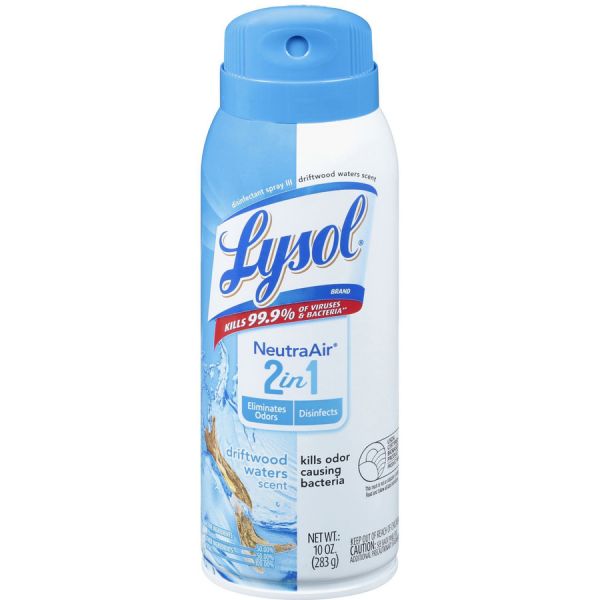 Lysol Neutra Air 2 in 1 Spray Spray - 10 oz (0.62 lb) - Fresh Air Scent - 1 Each