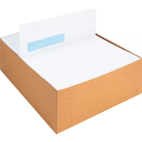 Business Source Business Envelopes, #10 (9.75" x 4"), Peel & Seal, 500 Envelopes/ Box #10 (9.75" x 4") - Peel & Seal - 500 Envelopes/ Box - Window