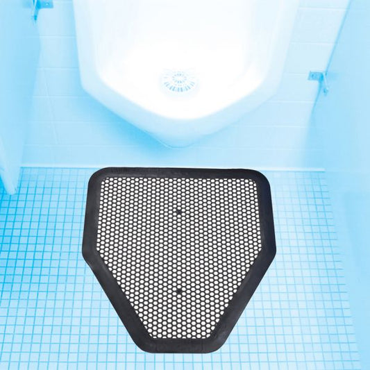 Big D Industries Deo-Gard Disposable Urinal Mat, Charcoal, Mountain Air, 17.5 x 20.5, 6/Carton