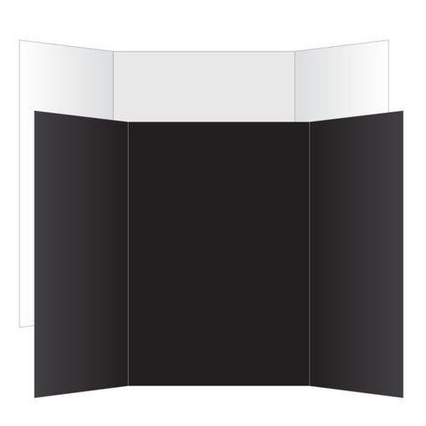 Dual Color Black/White Project Board Dual Color Black/White Project Board, 36"x48"