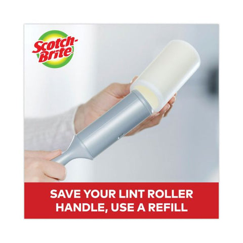 Scotch-Brite Lint Roller Refill Roll, 60 Sheets/Roll