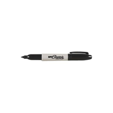 Sharpie Super Permanent Marker, Fine Bullet Tip, Black