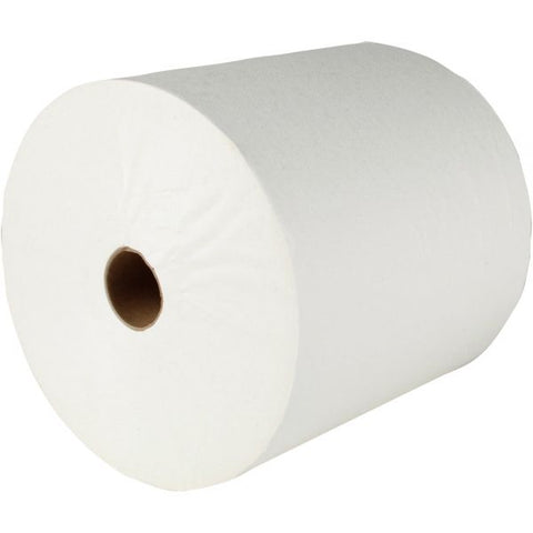 Scott Hard Roll Paper Towels, 8 x 950 ft, 1-Ply, White, 6 Rolls/Carton