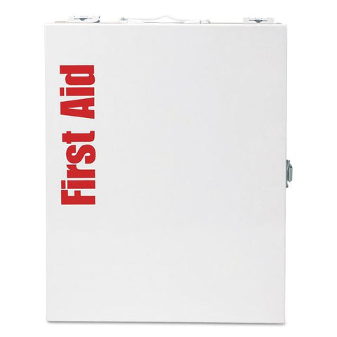 First Aid Only ANSI 2015 SmartCompliance General Business First Aid Station Class A, No Meds, 25 People, 94 Pieces, Metal Case