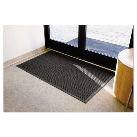 Guardian EcoGuard Indoor/Outdoor Wiper Mat, Rubber, 24 x 36, Charcoal