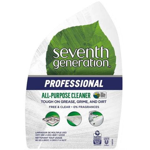 Seventh Generation Professional All-Purpose Cleaner Spray - 32 fl oz (1 quart) - Spray Bottle - 1 Each - White