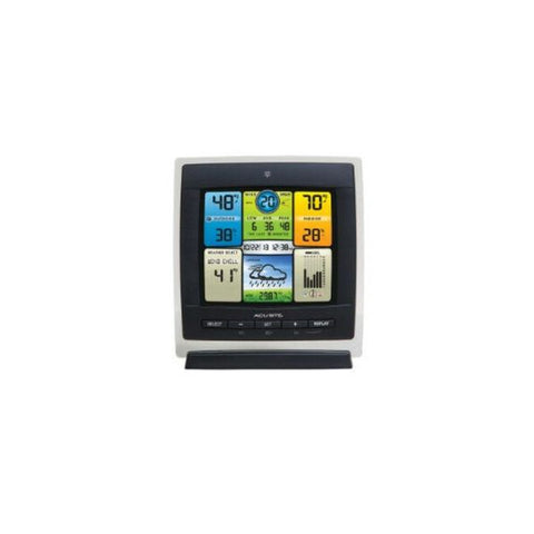 AcuRite Pro Color Weather Station with Wind Speed Weather Forecaster330 ft - Desktop, Wall Mountable