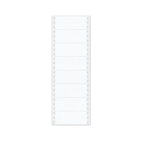 Avery Dot Matrix Printer Mailing Labels, Pin-Fed Printers, 1.44 x 3.5, White, 5,000/Box