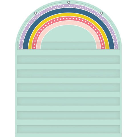 Teacher Created Resources Oh Happy Day Rainbow 7 Pocket Chart Skill Learning: Rainbow - 1 Each