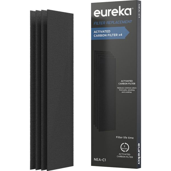 Eureka Air 3-in-1 Purifier Pre-Filter HEPA/Activated Carbon - Remove Odor, Remove Dust - 6.1" Height x 1.6" Width