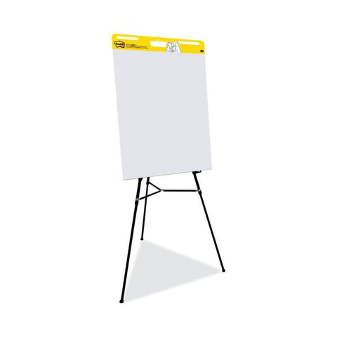 Post-it Easel Pads Self Stick Easel Pads, Quadrille, 25 x 30, White, 2 30 Sheet Pads/Carton