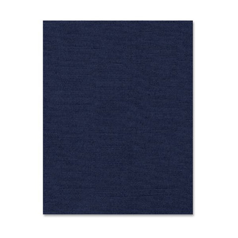 Fellowes Expressions Linen Texture Presentation Covers for Binding Systems, Navy, 11 x 8.5, Unpunched, 200/Pack