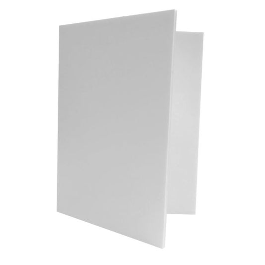 White Book Fold Foam Board White Book Fold Foam Board, 12"x18"