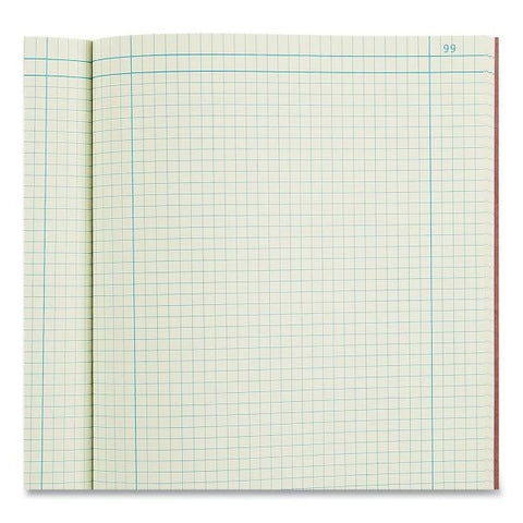 National Computation Notebook, Quadrille Rule, Brown Cover, 11.75 x 9.25, 75 Sheets