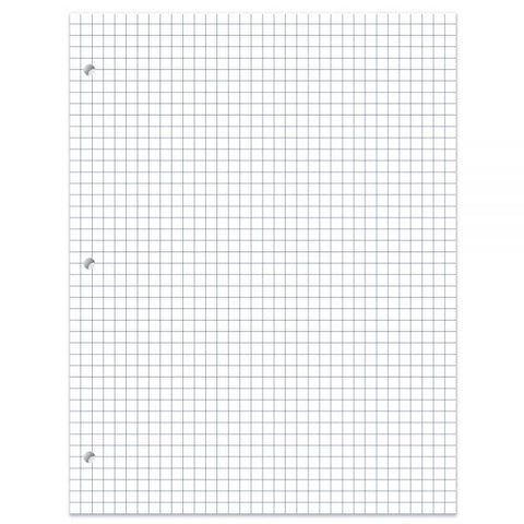 Quadrille-Ruled Notebook Filler Paper, 8 1/2" x 11", White, Pack Of 500 Sheets