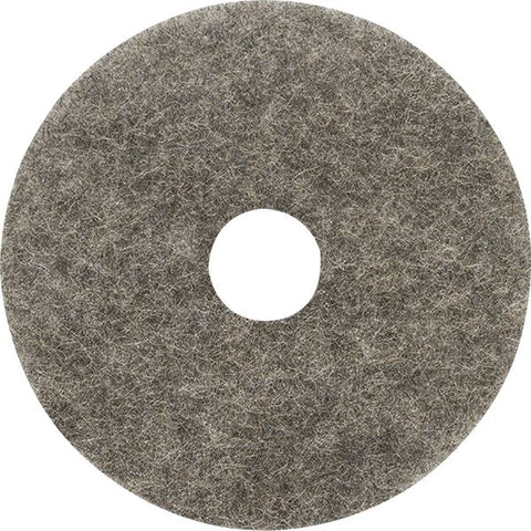 Genuine Joe Floor Pad 5/Carton - Round x 17" Diameter - Cleaning, Floor - Durable, Long Lasting