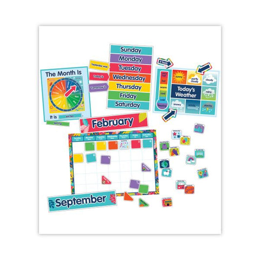 Carson-Dellosa Education Calendar Bulletin Board Set, One World, 134 Pieces