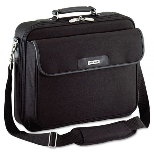 Targus Notepac Laptop Case, Fits Devices Up to 15.4", Ballistic Nylon, 15.75 x 5 x 14.5, Black