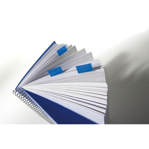 Post-it Flags Standard Page Flags in Dispenser, Blue, 50 Flags/Dispenser, 2 Dispensers/Pack