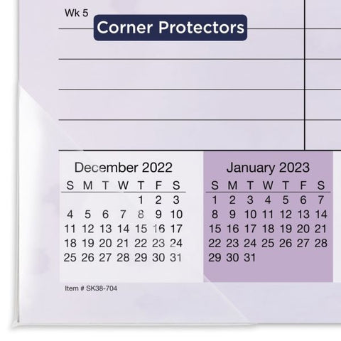 AT-A-GLANCE Beautiful Day 2023 RY Monthly Desk Pad Calendar, Standard, 21 3/4" x 17"