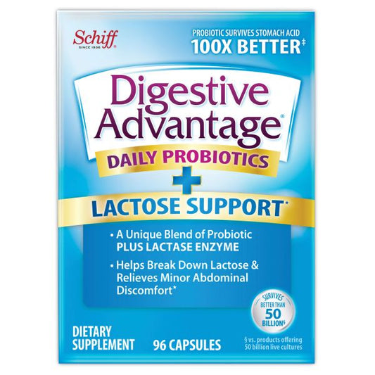 Digestive Advantage Lactose Defense Formula, 96 Count