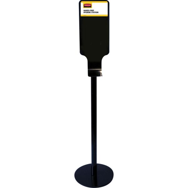 Rubbermaid Commercial AutoFoam Dispenser Stand 59.3" Height - Freestanding - Metal - Black