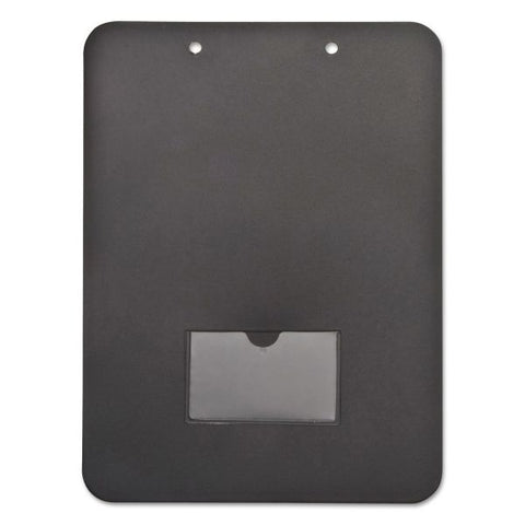 Mobile OPS Unbreakable Recycled Clipboard, 0.5" Clip Capacity, Holds 8.5 x 11 Sheets, Black