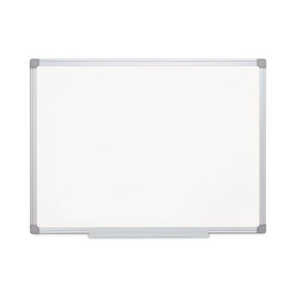 MasterVision Earth Gold Ultra Magnetic Dry Erase Boards, 36 x 48, White Surface, Silver Aluminum Frame