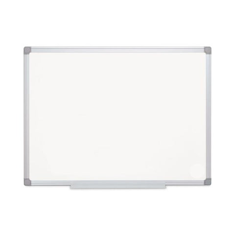 MasterVision Earth Gold Ultra Magnetic Dry Erase Boards, 36 x 48, White Surface, Silver Aluminum Frame