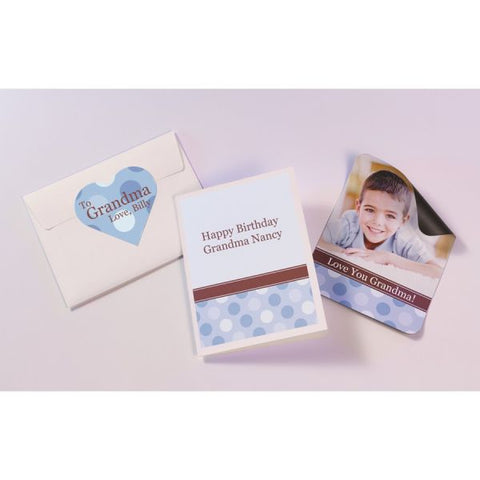 Avery Inkjet Greeting Card - White 4.25" x 5.50" - Matte - 20 x Sheet