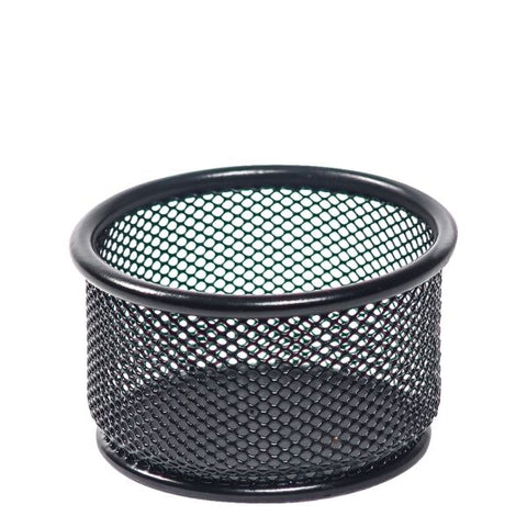 Mesh Paper Clip Holder, Black